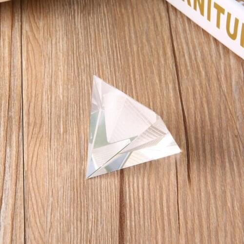 2021 Fashion Artificial Egyptian Clear K9 Crystal Quartz Pyramid Home Office Desk Decoration Wonderful Ornament Gift For Friends
