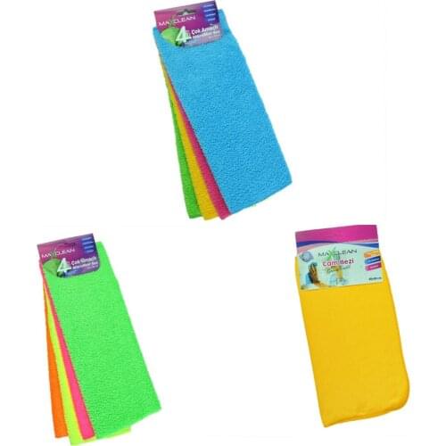 9 pcs super absorbent microfiber glass cloth and cleaning cloth high efficiency household cleaning towel kitchen tools gadgets