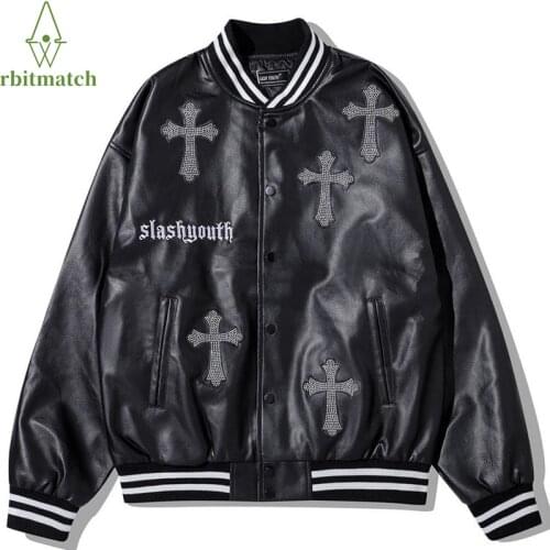 Arbitmatch Men's Faux Leather Jackets