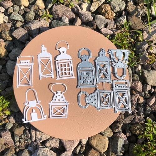 CH 2021 New Arrival Fuel lamp Stencil Metal Cutting Dies For Scrapbooking Practice Hands-on DIY Album Card Handmade Tools