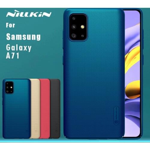 For Samsung Galaxy A71 Case Nillkin Frosted Shield Back Cover