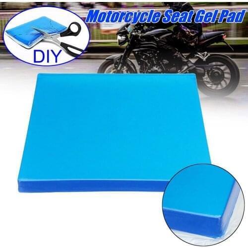 Motorcycle Seat Gel Pad Shock Absorption Mat Motorbike Scooter Comfortable Soft Gel Cushion Motor Bike Modified Seat Pads CSL