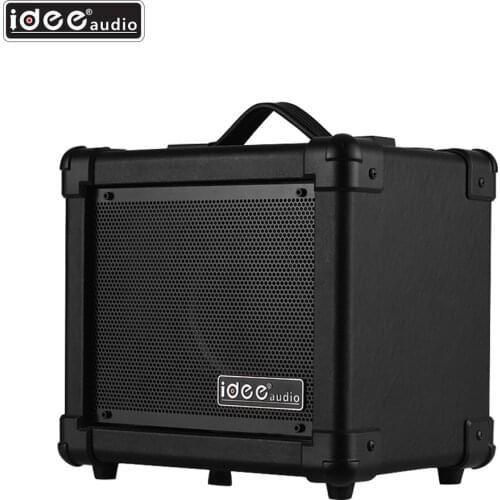 IDEEAUDIO AA-1 Portable Desktop Electric Guitar Speaker Amplifier Wireless BT 10 Watt Combo Amp Black EU Plug