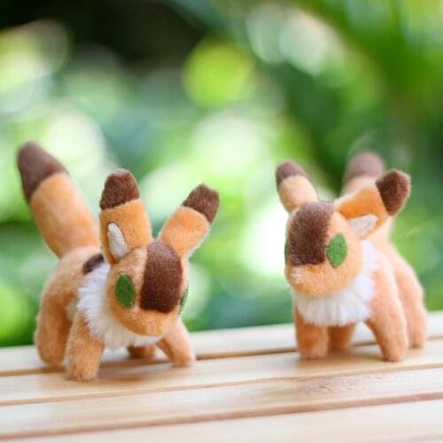 JJapan Anime Hayao Miyazaki Studio Ghibli Nausicaa Teto Fox Squirrel keyring clip Plush Toy Gift High Quality