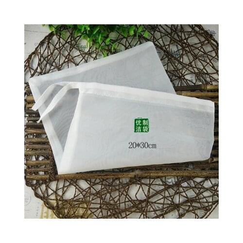 20*30cm 2pc/lot square Filter Bag For Craft Brew In Bag All Grain Homebrew Wine Filter Bag Rice Wine Can Be Customized