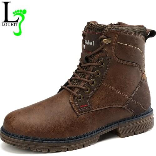 L LOUBIT Men's Waterproof Sneakers