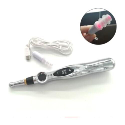 Laser energy meridian pen electronic acupuncture body points acupuncture massage therapy multi - functional home rechargeable
