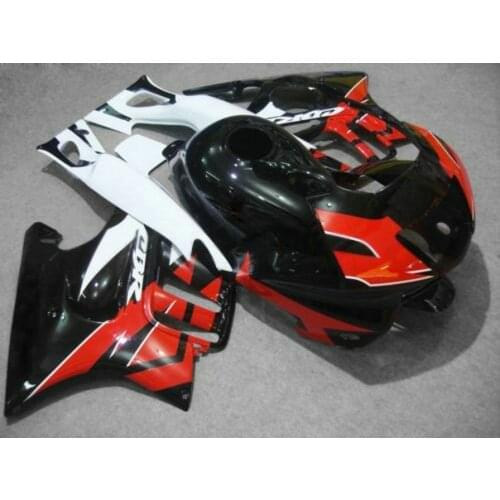 Top-selling plastic Fairing kit for Honda CBR600 F3 97 98 red white black fairings set CBR600 F3 1997 1998 MD28