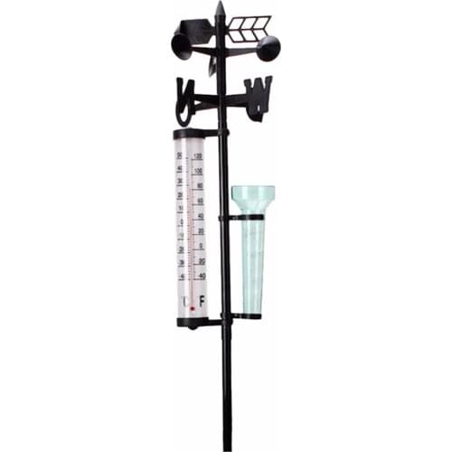 1Pcs Weather Station High Quality Easy to Assemble Practical Accurate Wind Direction Meter for Outdoor Garden Yard