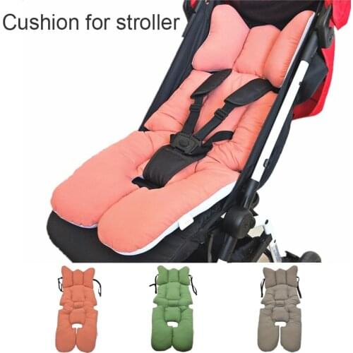 Fashion Thickened Baby Stroller Cushion Cotton Seat Cover Baby Diaper Pad for Seat Baby Trolly Mat Mattress Stroller Accessories