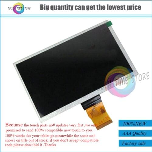 New LCD Screen 7" Prestigio Multipad 7.0 Ultra+ PMP3670B Tablet 800x480 TFT LCD Display panel Matrix Replacement Free Shipping