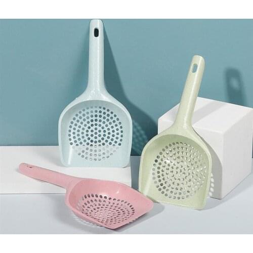 Kapmore 1pc Plastic Kitten Scooper Non-Stick Cat Litter Shovel Cat Litter Scoop Pet Supplies Pet Accessories