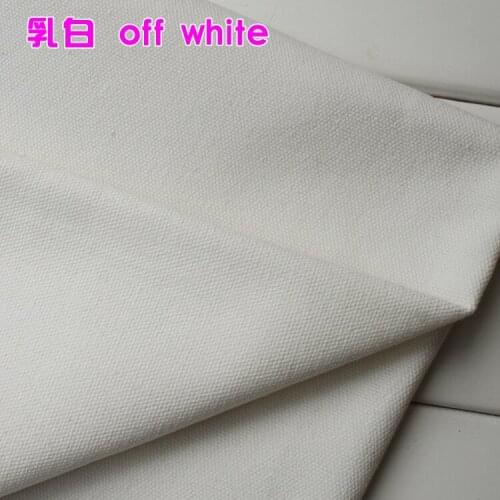 Thick Canvas Off White Cotton Duck Fabric Cotton Fabric Canvas Fabric 60" Wide Sold By The Yard Free shipping