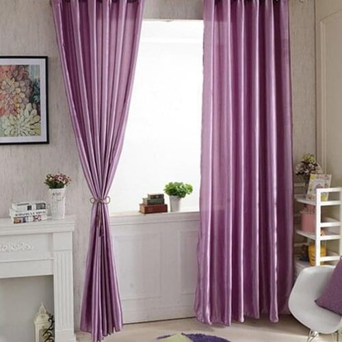 Luxury European Window Curtain Tulle Curtains No Odor Comfortable Rod Through Curtain Room Darkening Window Curtain for Bedroom