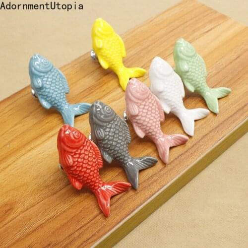 Vintage Door Furniture Handle Knob Wardrobe Cupboard Handle Pulls Ceramic Kitchen Cabinet Knobs and Handles Furniture Fittings