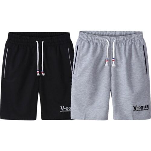 Male 2-Pack Shorts New Fashion Mens Casual Shorts Summer Breathable Comfortable Bodybuilding Boardshorts Fitness Gym Short