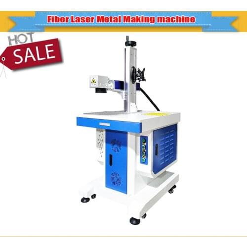 Fiber Laser Engraving Machine,20W 200*200 mm Metal Laser Marking ,Laser Marking for Gold/Sliver/Stainless steel/Aluminum/Ring