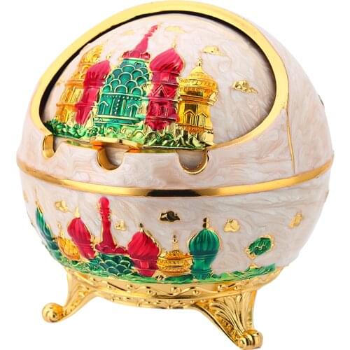 NEWYEARNEW Retro Ashtray Car European Style Ornament Home Furnishing Decoration Valentine Chinese Business Gifts