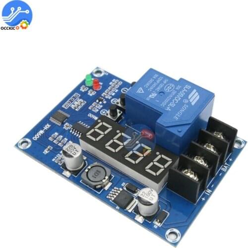 XH-M600 6-60V Storage Lithium Battery charging Protection Board LED Digital Display Overcharge Protection for 12/24/48V Battery