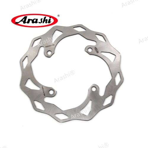 ARASHI Rear Brake Disc For SUZUKI RMZ 250 2004 2005 2006 CNC Brake Disks Rotors RMZ250 RMZ-250 Motorcycle For KAWASAKI KX F 450