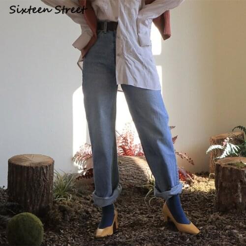 Pants Female High Waist Wide Leg Streetwear Baggy Jeans Women Vintage Clothes Y2K Aesthetic Button Zipper Denim Trousers Ladies