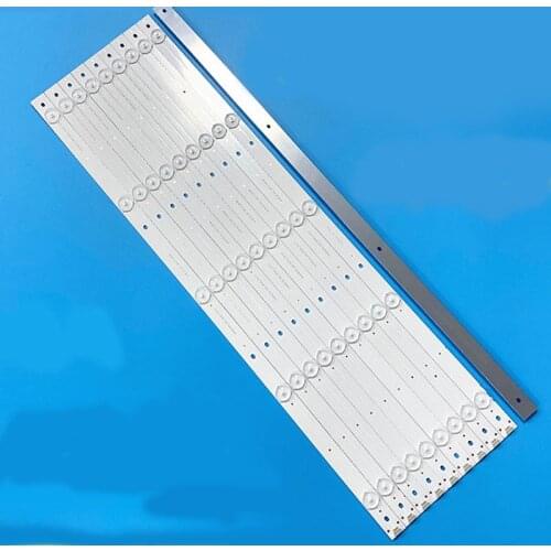 10pcs/set LED backlight strip for HISENSE HD550DF-B52 SVH550AC3 SVH550AH9 55H5C 55h6b Sharp LC-55LB4 INSIGNIA NS-55D510NA17