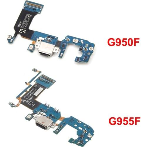 10pcs/lot For Samsung Galaxy S8 G950F S8 Plus G955F charger charging connector usb dock port plug flex cable Ribbon