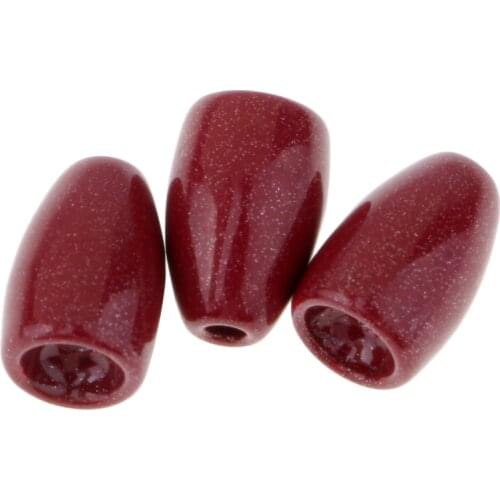 2~3Pcs Fishing Tungsten Weights Sinker Flipping Weight Red 1/4 oz - 1/16 oz