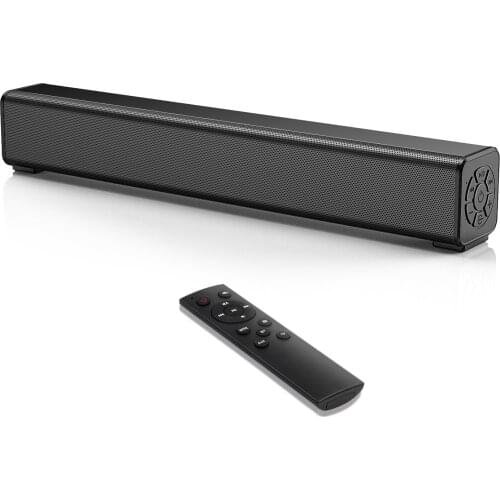 20W Computer Speaker Stereo SoundBar Portable Bluetooth Speaker Subwoofer Super Bass with Remote Control for PC Moible Phone AUX
