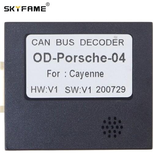 SKYFAME Car canbus box for PORSCHE CAYENNE OUDI OD Brand DECODER