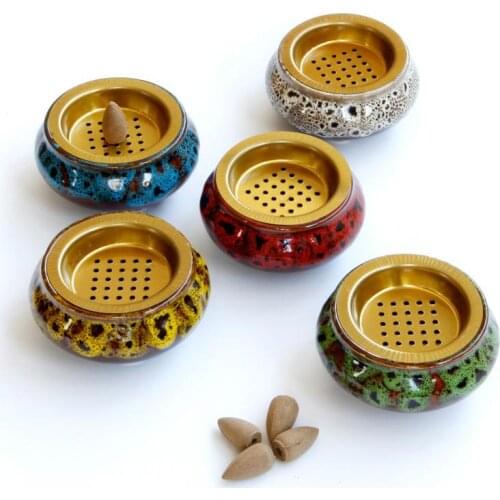Middle East incense burner ceramic incense burner ceramic color incense buddha little buddha incense buddha