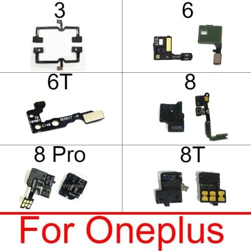 Light Proximity Sensor Ambient Flex Cable For Oneplus 6 8 Pro 8T 1+6 1+8 1+8T 1+8 Pro Proximity Sensor Flex Ribbon Repair Parts