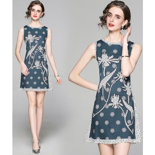 Летние платья с принтом HAYBLST China At AliExpress