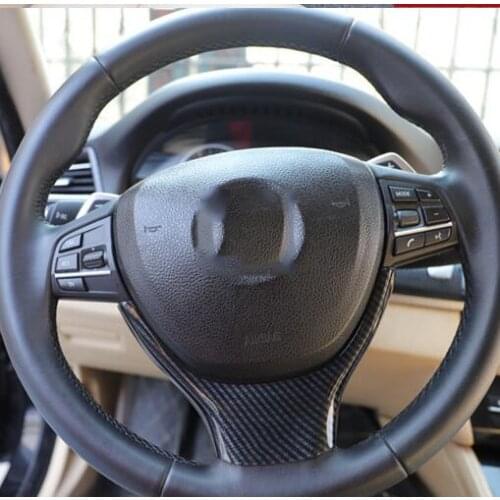 Carbon Fibre Steering Wheel Gear Door Moulding Window Switch Rear Air Outlet Decorated Frame For BMW 525 520 523 528li CAA196A