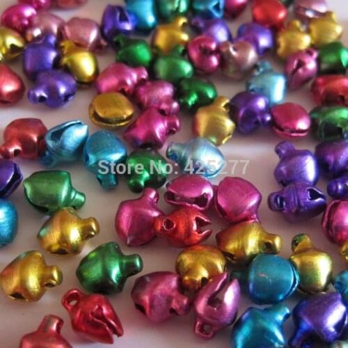 100pcs Wholesale free shipping multicolor bells. 30 mm pet accessories/Christmas decorations 031001009.3