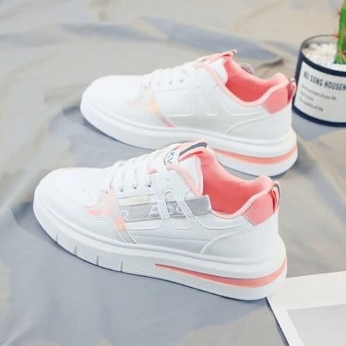 Autumn Fashion Casual Korean Sports Board Shoe White Lolita Shoes Female Sneakers School Girls Running Shoes Student Anime Girls