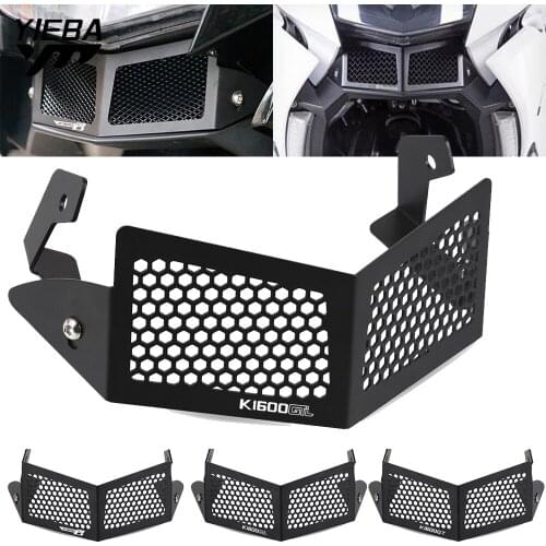 2008-2021 K 1600 GT GTL B Oil Cooler Cover Protection Motorcyle Front Fairing Vent Radiator Grill Guard K1600GTL K1600GT K1600B