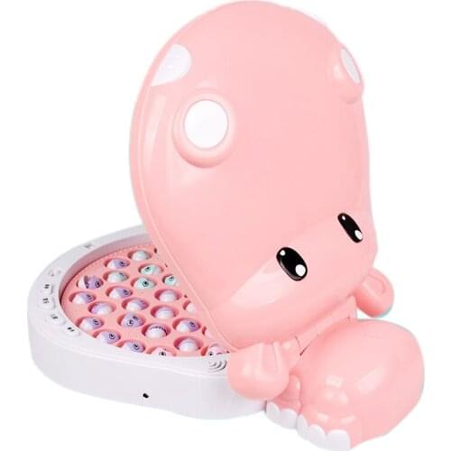 Toddler Fishing Balance Games Multifunctional Toy with Music Story Vehicle Sounds Educational Counting Preschool Toys