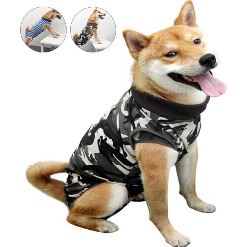 Pet Dog Clothes Winter Warm Dog Clothess For Small Dogs Protective Vest After Operation Breathable Clothes For Yorkies Chihuahua