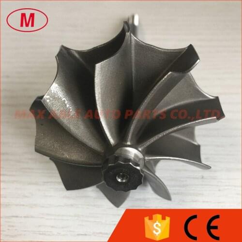 TD06SL2R 54X61.5mm 9 blades reverse rotation journal bearing turbo wheel/ turbine shaft&wheel