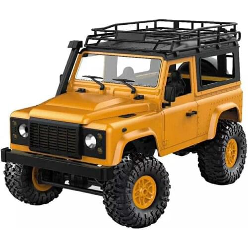 MN90 1:12 4WD 2.4G RC Climbing Car D90 RC Off-Road Model Vehicle For Child Education Birthday Gift -RTR Version Yellow Red Green
