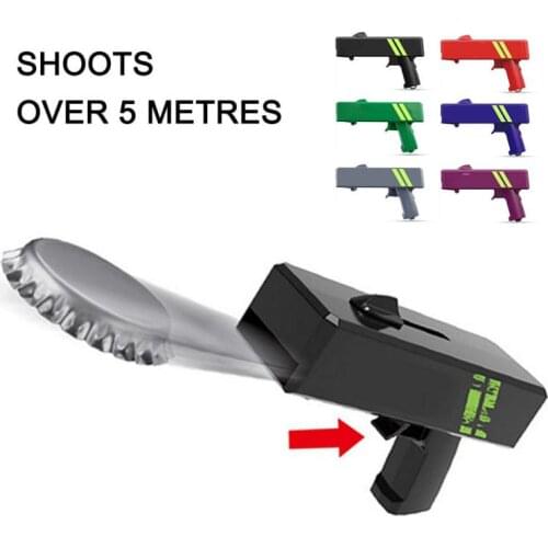 Portable Cap Gun Creative Flying Cap Launcher Bottle Beer Opener Bar Tool Drink Opening Gun Shaped Bottle Lids Shooter Bar Tools