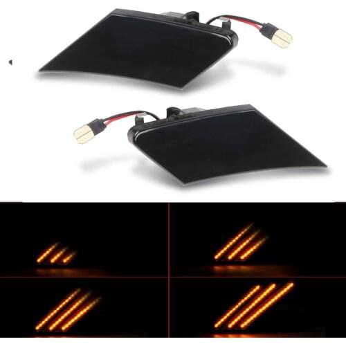 Sequental LED Side Marker Blinker Turn Signal Light For For Subaru BRZ Scion FR-S Toyota FT86