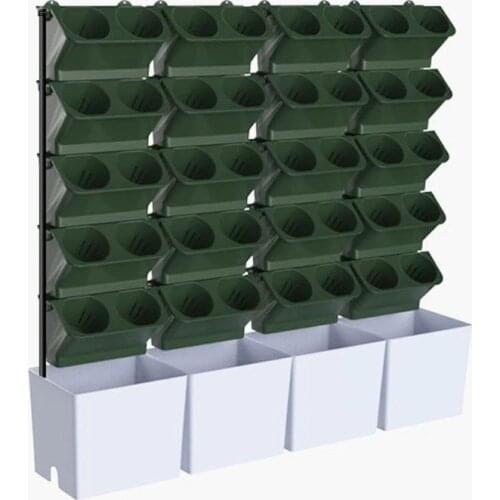 Stackable Flower Pot Wall Hanging Vertical Planter Succulent Plants Bonsai Vase Garden Home Decoration