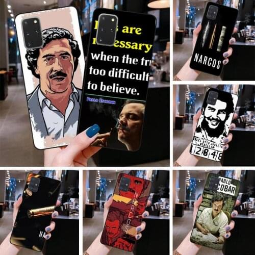 Narcos TV series Pablo escoba Phone Case for Samsung S20 plus Ultra S6 S7 edge S8 S9 plus S10 5G lite 2020