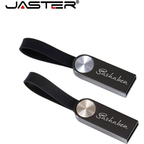JASTER USB flash drive Custom LOGO Metal Bullets usb 2.0 4GB 8GB 16GB 32GB 64GB 128GB Usb memory flash stick Pen drive