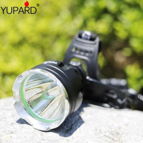 Waterproof outdoor strong headlight XHP60 LED18650 battery USB rechargeable night fishing cycling head-mounted flashlight