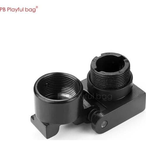 Outdoor sports fun toy water bullet gun upgrade material folding ring AK back support folding adapter nut adapter pd20