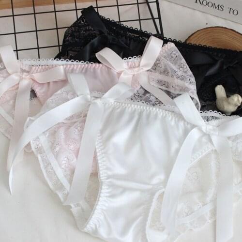 Womens Thong Pink Black White Seamless Panties Lot Cute Underwear Lingerie Femme Lolita Panti Japanese Sexy Briefs Thongs 2021