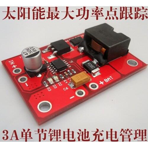 1 String Lithium Battery 3.7V 4.2V Lithium Battery Charging MPPT Solar Controller CN3791